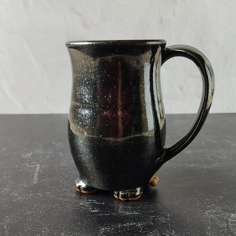 Cat Butt Mug - Black Matte
