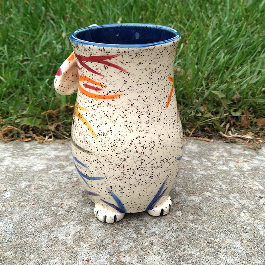 Rainbow Cat Butt Mug - Large - Approx. 20oz