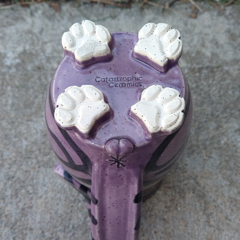 Cat Butt Mug - Lavender - Large - Approx. 20oz