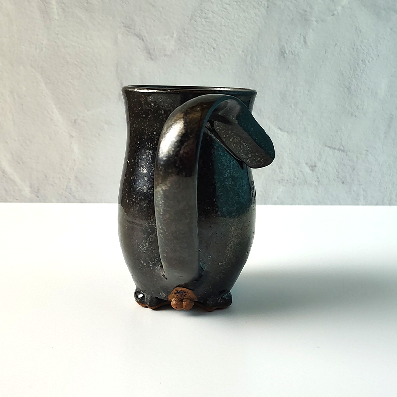 Cat Butt Mug - Black Matte (SECOND)