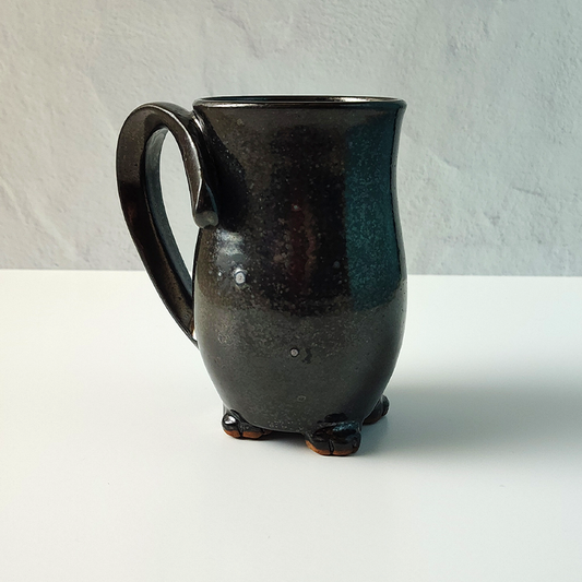 Cat Butt Mug - Black Matte (SECOND)