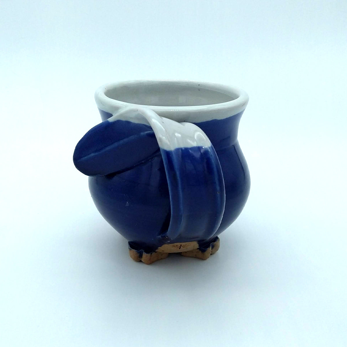 Cobalt Blue Cat Butt Mug - 16oz