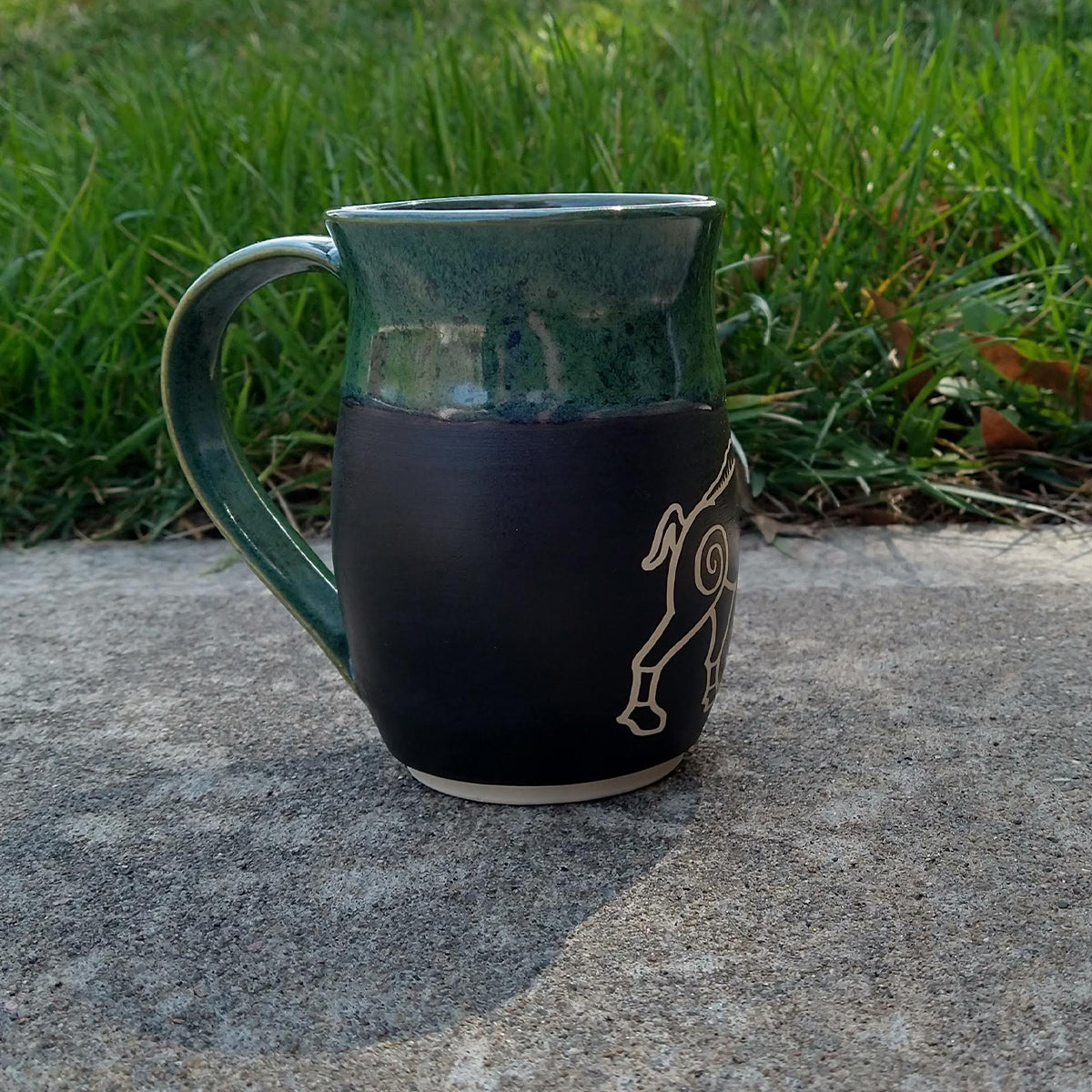 Large Celtic Boar Mug - 16 oz