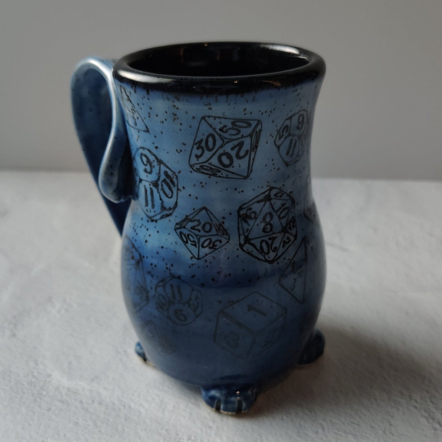 Cat Butt Mug - Approx. 16oz Handmade Ceramic Gaming Mug