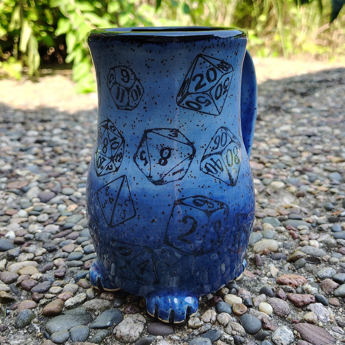 Cat Butt Mug - Approx. 16oz Handmade Ceramic Gaming Mug