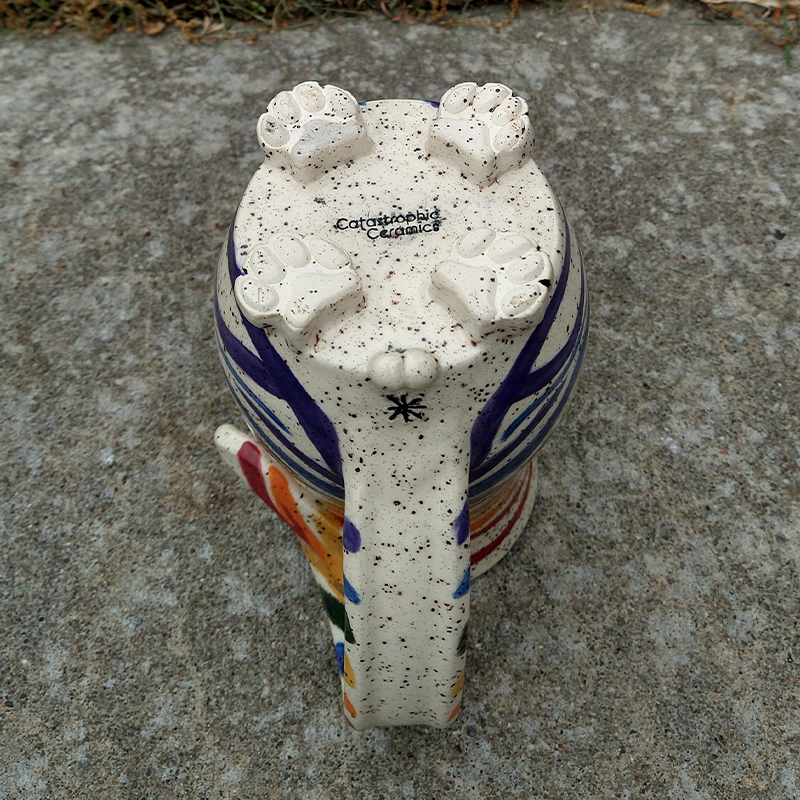 Rainbow Cat Butt Mug - Large - Approx. 20oz