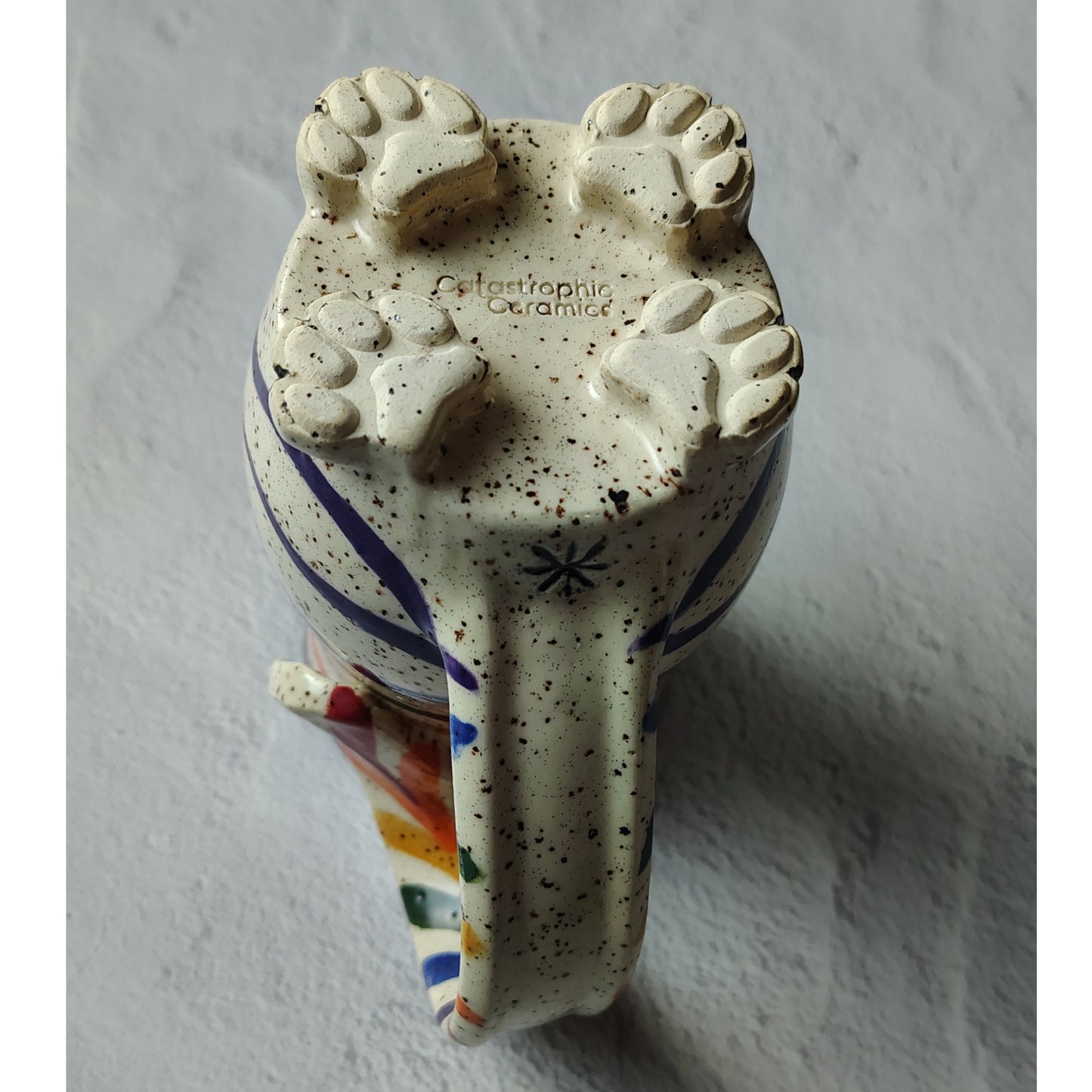 Rainbow Cat Butt Mug - Medium