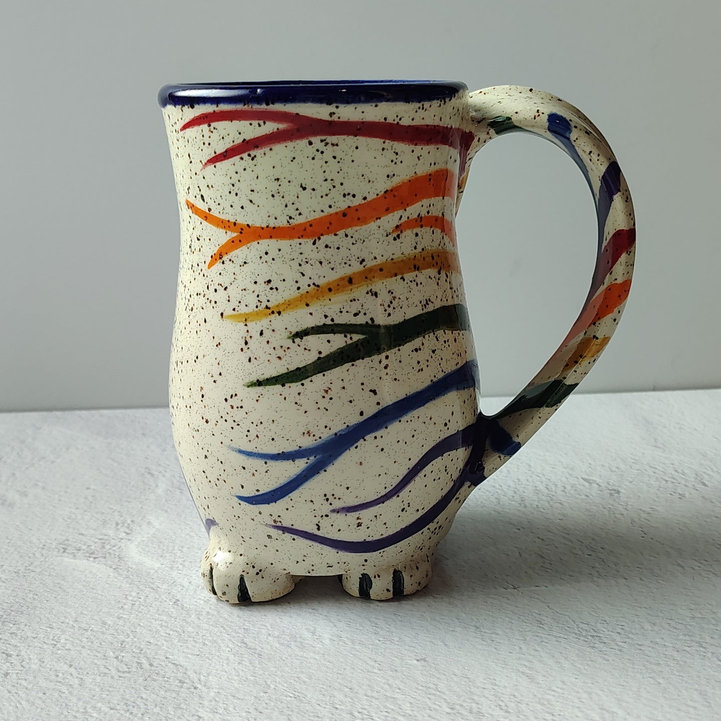 Rainbow Cat Butt Mug - Medium