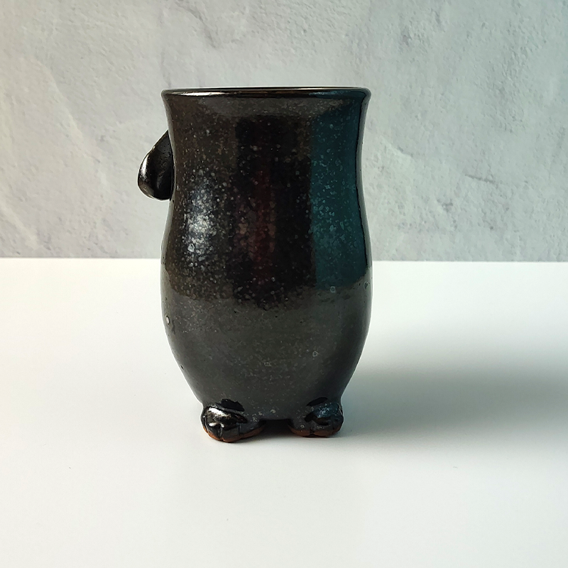 Cat Butt Mug - Black Matte (SECOND)